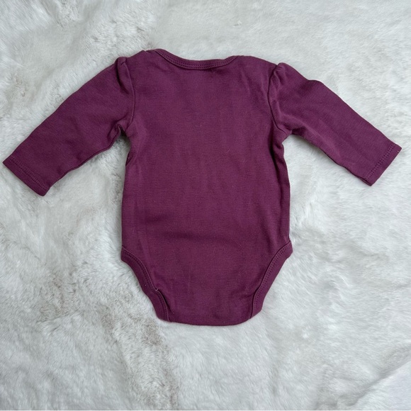 Carters Long Sleeve Baby Girl Graphic Bodysuits - Picture 6 of 6